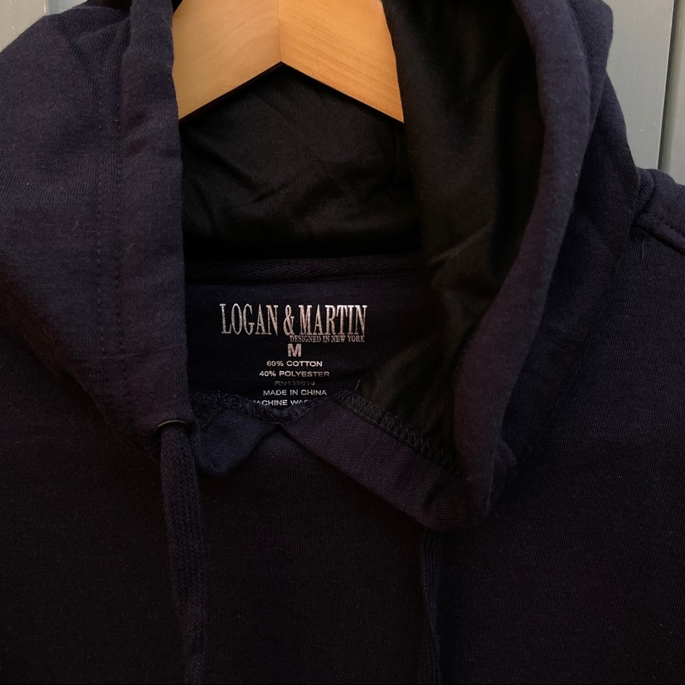 Logan & Martin Men’s Fleece Hoodie - Picture 9 of 9